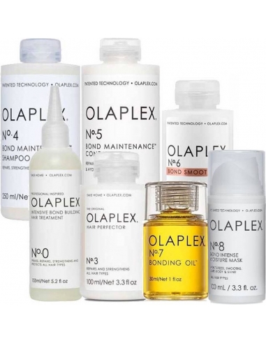 OLAPLEX Intensive Haircare Routine No.0 + 3 + 4 + 5 + 6 + 7 + 8
