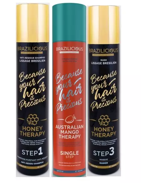 BraziliCious Australian Mango Therapy 3 x 1 L