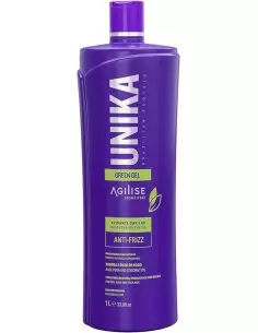 Agilisse Unika Green Gel – Professionele Braziliaanse keratine behandeling met langdurig gladmakend effect en diepe hydratatie