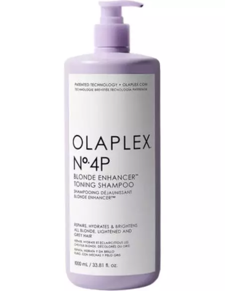 Olaplex No.4P Blonde Enhancer 1000 ml – Tonende Shampoo voor Blond Haar