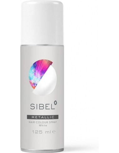 Sibel Color Spray Μεταλλικό Λευκό 125Ml