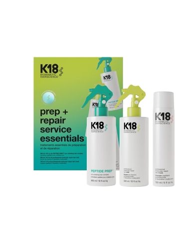K18 Hair Prep + Repair Service Essentials Set