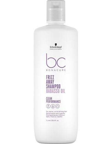 Schwarzkopf Professional Bonacure Frizz Away Shampoo - 1L