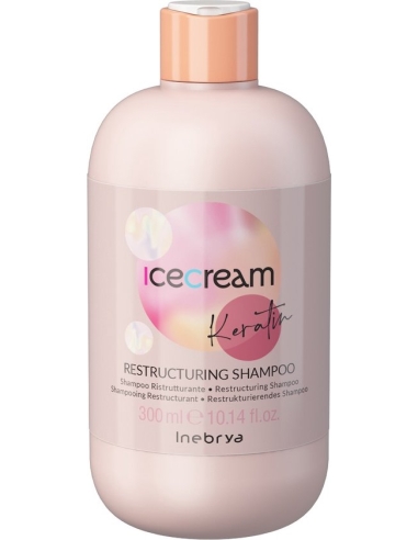 Inebrya Ice Cream - Keratin Shampooing Restructurant 300ml