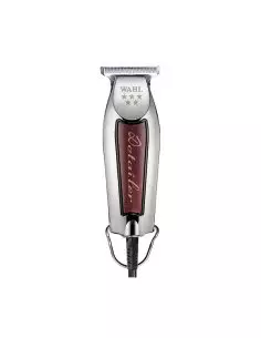 Wahl Detailer Wide 5-Star Corded – Chrome/rode finishing tondeuse voor professionele kappers