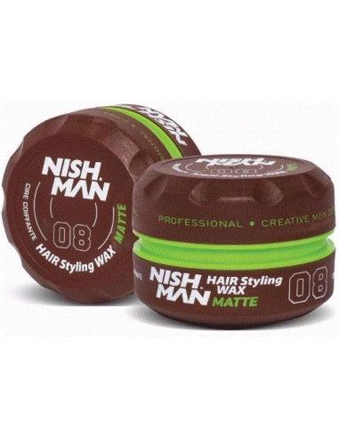 Nish Man - Hair Wax 08 Matte 150 ml