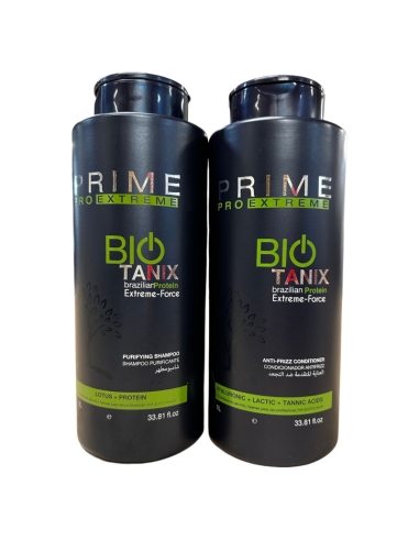 Prime Bio Tanix 2 x 1 L - Brasilianische haarglattüng