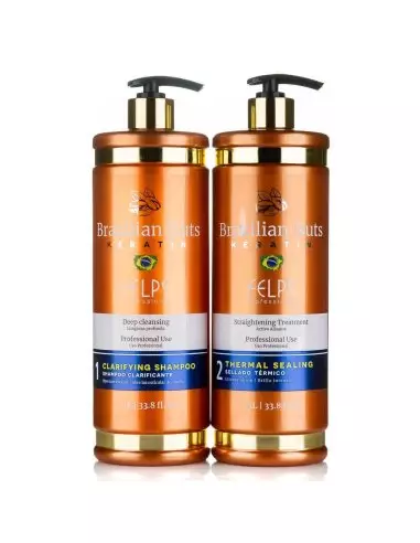 FELPS BRAZILIAN NUTS 2 x 1 L - KERATINE BEHANDELING - LANGDURIG RESULTAAT