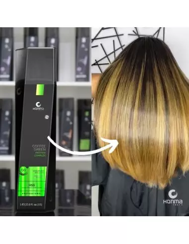 Honma Tokyo Coffee Green - Keratine Behandeling voor kappers
