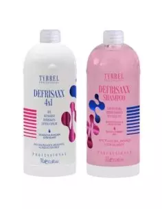 Tyrrel Defrisaxx Gloss BT-Ox 4x1 + 2x1L – Braziliaanse Keratine behandeling, anti-frizz, intense glans