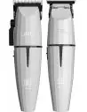JRL Ghost Edition Combo Onyx White - Professionele snoerloze precisietrimmer voor kappers & barbiers
