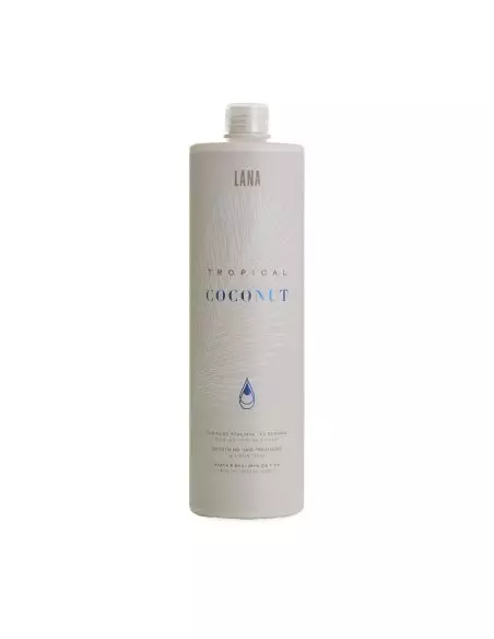 Lana Forest Tropical Coconut 1L – kokoshaarbehandeling voor gladmakend haar, hydraterende Braziliaanse keratine behandeling