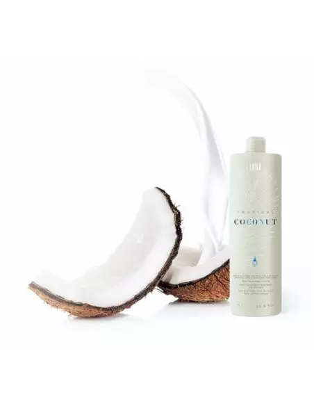 Lana Forest Tropical Coconut 1L – kokoshaarbehandeling voor gladmakend haar, hydraterende Braziliaanse keratine behandeling