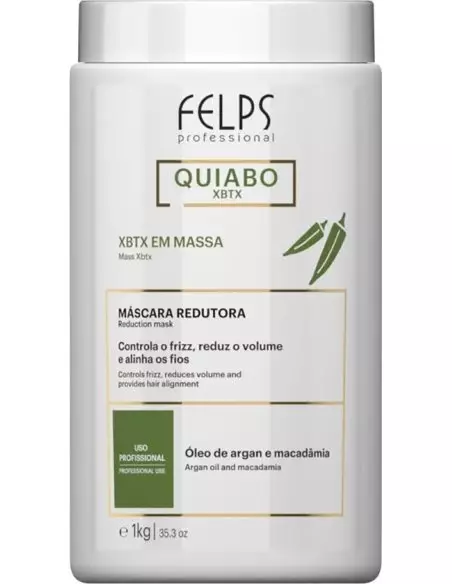 Felps Quiabo XBTX 1000ml Haarmasker Ultra-voedende en hydraterende behandeling