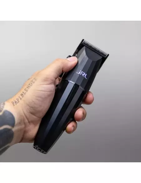 JRL ONYX 2020C-B Pro Haartrimmer – Draadloze trimmer voor kappers, krachtige motor, mes met minimale opening, USB-C opladen