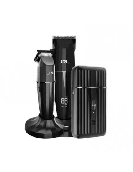 JRL TRIO Onyx – 3-delige professionele machinekit voor knippen, afwerken en precisiescheren