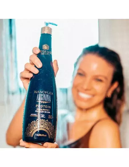 VITTA GOLD Nanoplex Arginina 1L – Braziliaanse keratine- en argininebehandeling voor gladmakend en anti-frizz haar