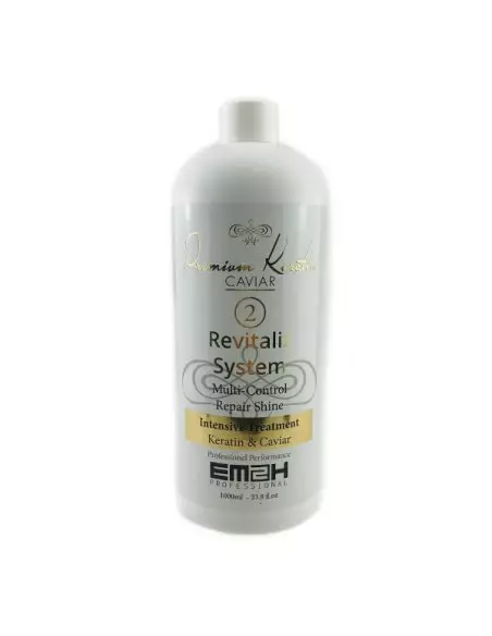 Premium Keratine Kaviaar Step 2 - 1 L  - Keratine Behandeling - Zijdezacht en glad resultaat