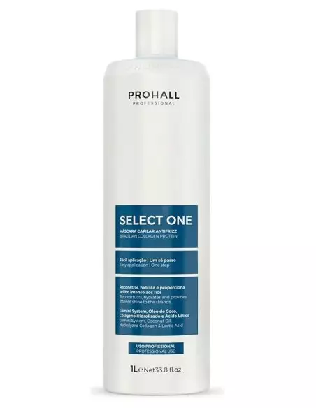 Prohall Select One 1L – Effectieve Keratine behandeling voor kappers