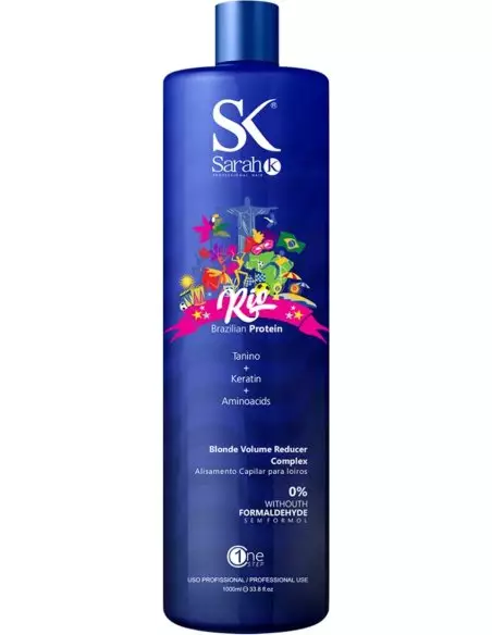 Sarah K Keratine Behandeling RIO Brazilian Vegan Protein voor kappers