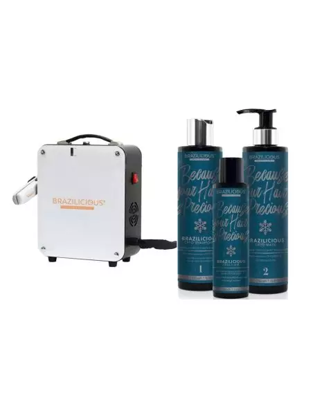 Brazilicious Siberische Haarcryotherapie DELUXE – Koude Herstellende Behandeling voor Beschadigd Haar