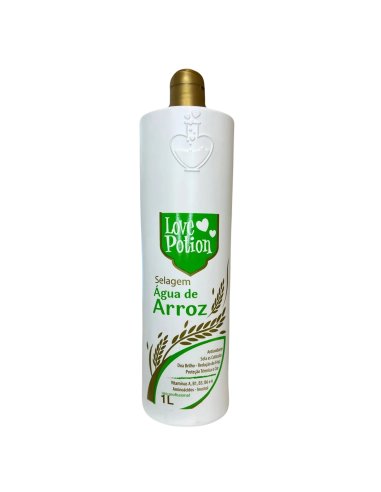 Love Potion Água de Arroz  – Braziliaanse gladmakende en keratineherstellende behandeling voor beschadigd haar