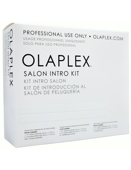 Olaplex Salon Intro Kit 3x525 ml – Reparatiebehandeling nr. 1 & nr. 2 voor kappers