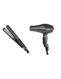 LIZZE Extreme DUO Ultra Krachtige Speciale Keratine Behandeling - Stijltang + Föhn