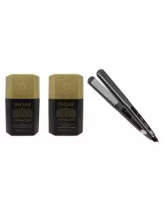 Inoar Moroccan 2 x 250 ml + steiltang - Keratine Behandeling