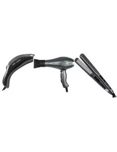 LIZZE Extreme TRIO Ultra-krachtige Braziliaanse straighteningbehandeling - Stijltang + Föhn + Haarlaser