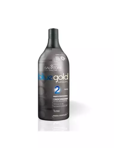 Salvatore Blue Gold Premium Stap 2 - Krachtige Braziliaanse Keratine behandeling