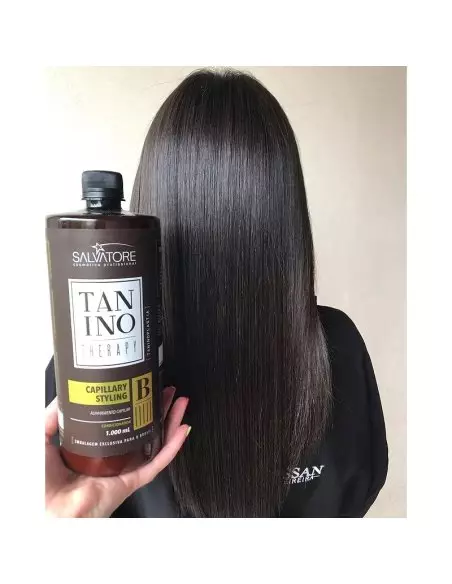 Salvatore Tanino Therapy 2 x 100 ml - Keratine behandeling - Glad en zijdezacht haar