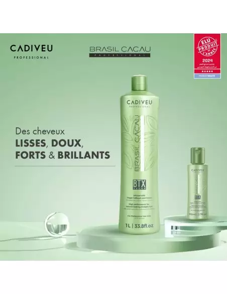 Cadiveu Brasil Cacau step 2 ecokeratin BTX VEGAN 1 L - Keratine Behandeling