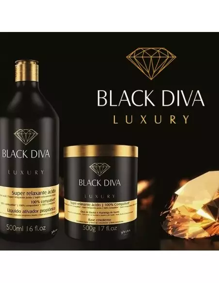 Ybera Black Diva – Professionele natuurlijke Braziliaanse keratine-gladmakende behandeling voor kapsalon