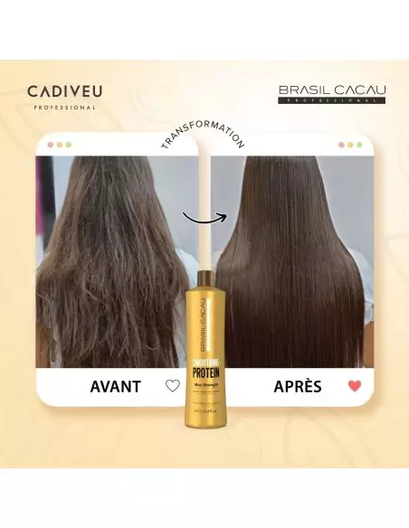 Cadiveu Smoothing Protein 1L – Ultra-krachtige Braziliaanse keratine behandeling voor alle haartypes