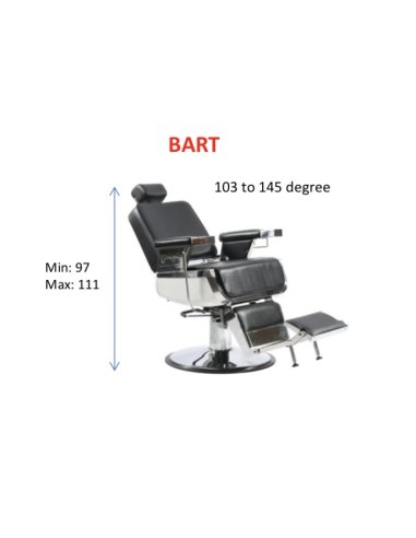 Mirplay BART Professionele Vintage Hydraulische...