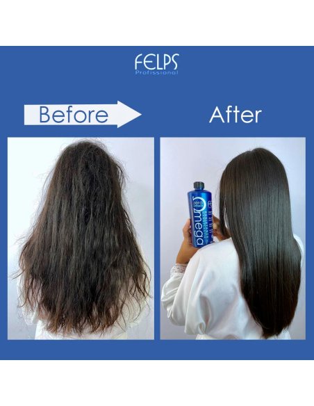 Felps Omega Zero Unique Resistance Nanoplastia - Keratine Behandeling 100 ML - Glad & Glanzend resultaat