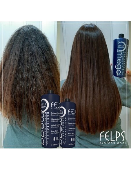 Felps Omega Zero Unique Resistance Nanoplastia - Keratine Behandeling 100 ML - Glad & Glanzend resultaat