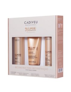 CADIVEU Blonde Reconstructor Home Care Kit –...