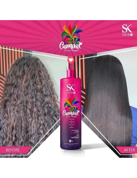 Sarah K Carnival  Keratine Behandeling Tanino Protein 1L - Glad en glanzend resultaat