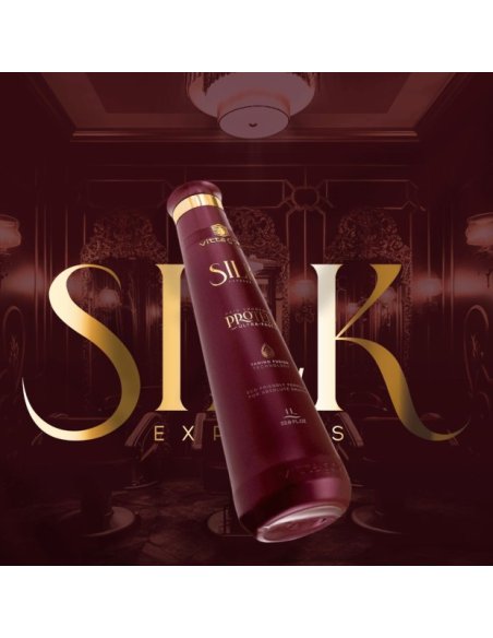 Vitta Gold Silk Express Kit 3 x 200ml – Braziliaanse gladmakende behandeling voor steil haar
