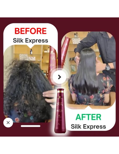 Vitta Gold Silk Express Kit 3 x 200ml – Braziliaanse gladmakende behandeling voor steil haar
