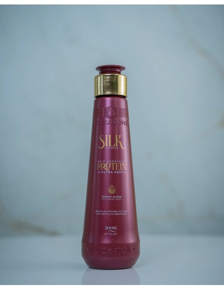 Vitta Gold Silk Express Kit 3 x 200ml – Braziliaanse gladmakende behandeling voor steil haar