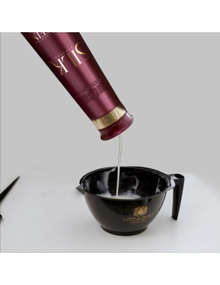 Vitta Gold Silk Express Braziliaanse keratinebehandeling voor gladmakend, ultragladmakend en herstellend anti-frizz voor kappers