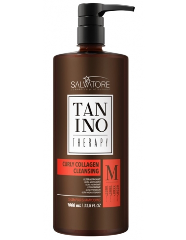 M - CURLY COLLAGEN CLEANSING TANINO THERAPY SALVATORE SHAMPOO 1 L