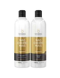 BoraBella Não Chore Mais Keratine behandeling 2 x 350 ml - Glanzend en zacht haar voor kappers