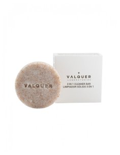 VALQUER 3 IN 1 SOLID CLEANSER. MET NATUURLIJKE...
