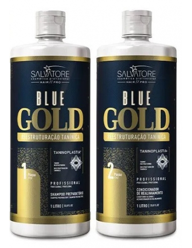 lissage brésilien salvatore blue gold 