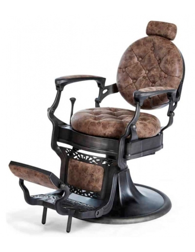 Mirplay CLINT Brown Barber Chair