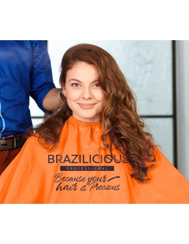 Brazilicious Professional oranje klantencape
